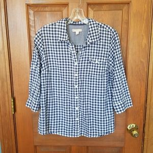 Dress Barn 3/4 sleeved, spring/summertime top